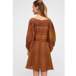 Free People NWOT  LILLY STRIPE MINI
DRESS sz S Photo 4