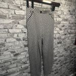 Betabrand EUC Black & White Checker Pattern of Cats Petiter Trousers Size XS Photo 1