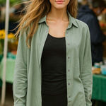 Lulus  Button Down Blouse, New with Tags Photo 0