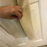 ASOS  Design Cream Midi Knit Sweater Dress Size 2 Cozy Minimalist Winter Photo 5