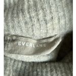 Everlane  The Cozy Stretch Mockneck Wool Yak Hair Pullover Sweater Gray Size XS Photo 7
