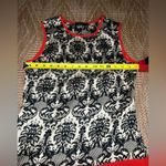 THML  Women's Sleeveless Patterned Shift Dress,Red,Size XS,Great Condition Photo 9