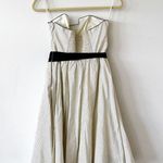Anthropologie Girl From Savoy Strapless Fit and Flare Dress Size Six 6 New Retro Photo 2