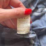 Kendall + Kylie Blue Plaid Long Sleeve Button Down Shirt Size Small Photo 10