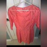 Nwt Cooper St. boho classic formal party classic lace coral dress spring 4 $148 Pink Photo 1