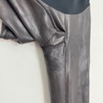 Spanx Mama Faux Leather Pregnancy Over The Belly Maternity Leggings in Black XS Photo 6