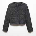 Mango Pocket Tweed Jacket Photo 0
