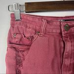 Urban Outfitters BDG Raspberry Pink Distressed Cheeky High Rise Denim Shorts 27 Photo 2