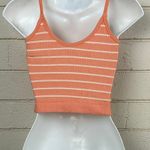 Urban Outfitters  Out from Under Orange Striped Tank size XS/S Photo 4