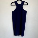 Free People NEW  Intimately Cutout High Neck Racerback Tank Top in Blue Photo 1