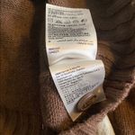 Divided H&M Size Medium Women's Teen Girl Brown Cropped Cardigan Sweater Photo 4