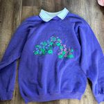 Cute Grandma Sweatshirt Purple Size L Photo 0