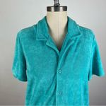 Aritzia TNA Short-sleeve button-up terry shirt Photo 2