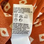 & Other Stories & Other Stories Button Down Tie Back Orange Mini Dress Photo 8