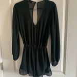 Show Me Your Mumu  Women's Black Long Sleeve Romper Size XS Photo 9