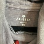 Athleta Women's Cowl Neck Eco Wash Knit Dress with Thumb Holes, Size XS Photo 5