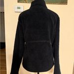 Billabong  Black Unisex Medium Fleece Zip Up Jacket Pockets Sherpa Winter Warm Photo 2