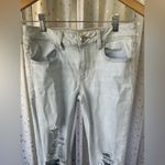 American Eagle  Outfitters AEO Super Stretch X Distressed Light Wash Jeggings 6 Photo 1