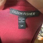 Eileen Fisher  red v-neck oversized S long sleeve shirt Photo 2