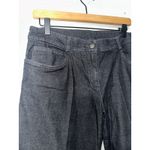 Eileen Fisher Denim Pants USA Made Dark Wash Straight Leg Women's Size M Photo 1
