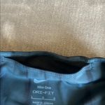 Nike  Teal and Navy Striped Leggings Size L‎ Photo 8