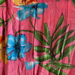 Cathy Daniels  Pink Skirt with Blue and Green Floral Design large Photo 4