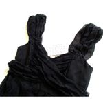 Free People NWT Belladonna in Black Printed Chiffon Boho Maxi Dress 2 $400 Photo 7