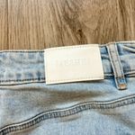 Meshki Light Wash Maxi Denim Skirt Size S Photo 11