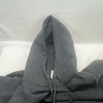 Jerzees  NUBLEND HOODIE SWEATSHIRT WITH PINK DEER HEAD DECAL FRONT/BACK M GRAY Photo 5