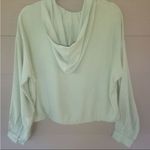 Urban Outfitters NWT! Lumiere Crop Sage Hoodie large Photo 3