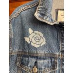 Abercrombie & Fitch oversized trucker jacket size small Photo 2