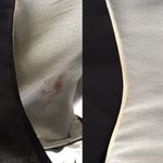 Halston Heritage *Halston Draped Black & White Silk Dress Photo 7