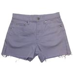 Gap NWOT Lavender Purple Denim Cutoff Shorts New Likac Photo 0