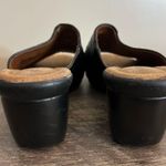 Natural Soul  by Naturalizer Haria Black Leather Wedge Sandals Women’s Size 7.5 Photo 4