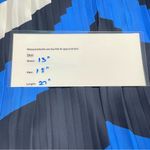 Banana Republic  Geometric Blue, Black and White Pleated Midi Skirt Petite Sz. 2 Photo 7