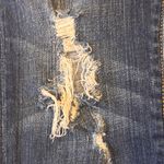 Abercrombie & Fitch  Dark Wash Distressed Skinny Jeans W26 L29 Low Rise Photo 9