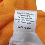 Lauren James Livingston Orange Halter Fit & Flare Midi Gauze Dress NWT Size Sm Photo 7