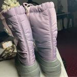 Sorel Cub Winter Snow Boots Light Pink and Plum Size 6 Photo 5
