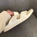 Birkenstock Women’s s white rubber Birkenstocks - size 39 Photo 7