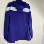 Adidas  Clinaproof Womens Hooded Purple Long Sleeve Pockets Full Zip Size Large Photo 4