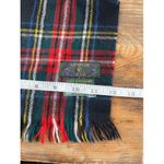 Charter Club Pure Wool Plaid Tartan Scarf Fringe Made in Scotland Photo 4
