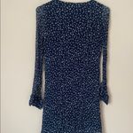 Sézane  Joe navy blue white flower print dress 2 Photo 5