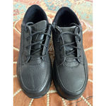 WORX Red Wing Black Leather Steel Toe Slip Resistant Work Size 6.5 EUR 37 Photo 1