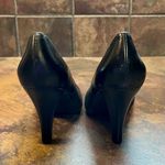 Alex Marie  Black High Heel Pump Elastic Strap Size 8.5 M Photo 4