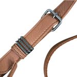 The Sak  Kyetra Leather Shoulder Hobo Bag Brown Embroidered City Office Chic Boho Photo 8