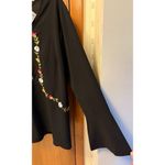 Ruff Hewn  Black Top with Floral Embroidery Photo 1