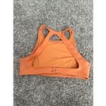 dippin’ daisy’s high neck open back sporty bikini swim top orange women’s size M Size M Photo 1