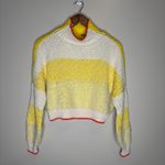 Free People Sunbrite Colorblock Knit Sweater Photo 3