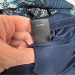 Blu Pepper  floral lined blouse size large Photo 6