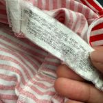 ZARA Red Striped Button-Down Dress Size M-B2 Photo 1